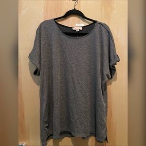 Misia Curvy shirt; 2X; grey